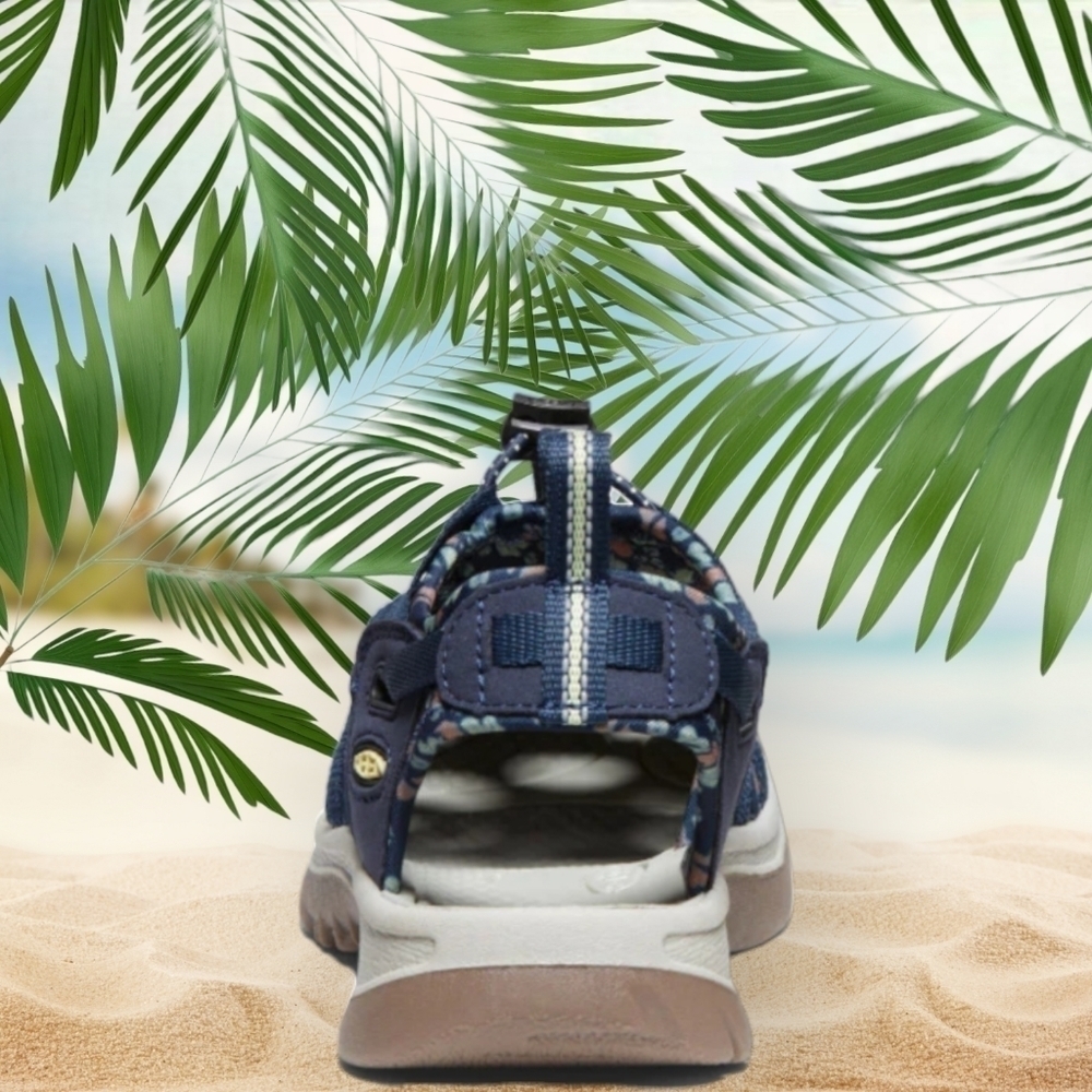 KEEN Women's Whisper Closed Toe Sport Sandals, Navy/Birch, size 7.5 New - Picture 6 of 11